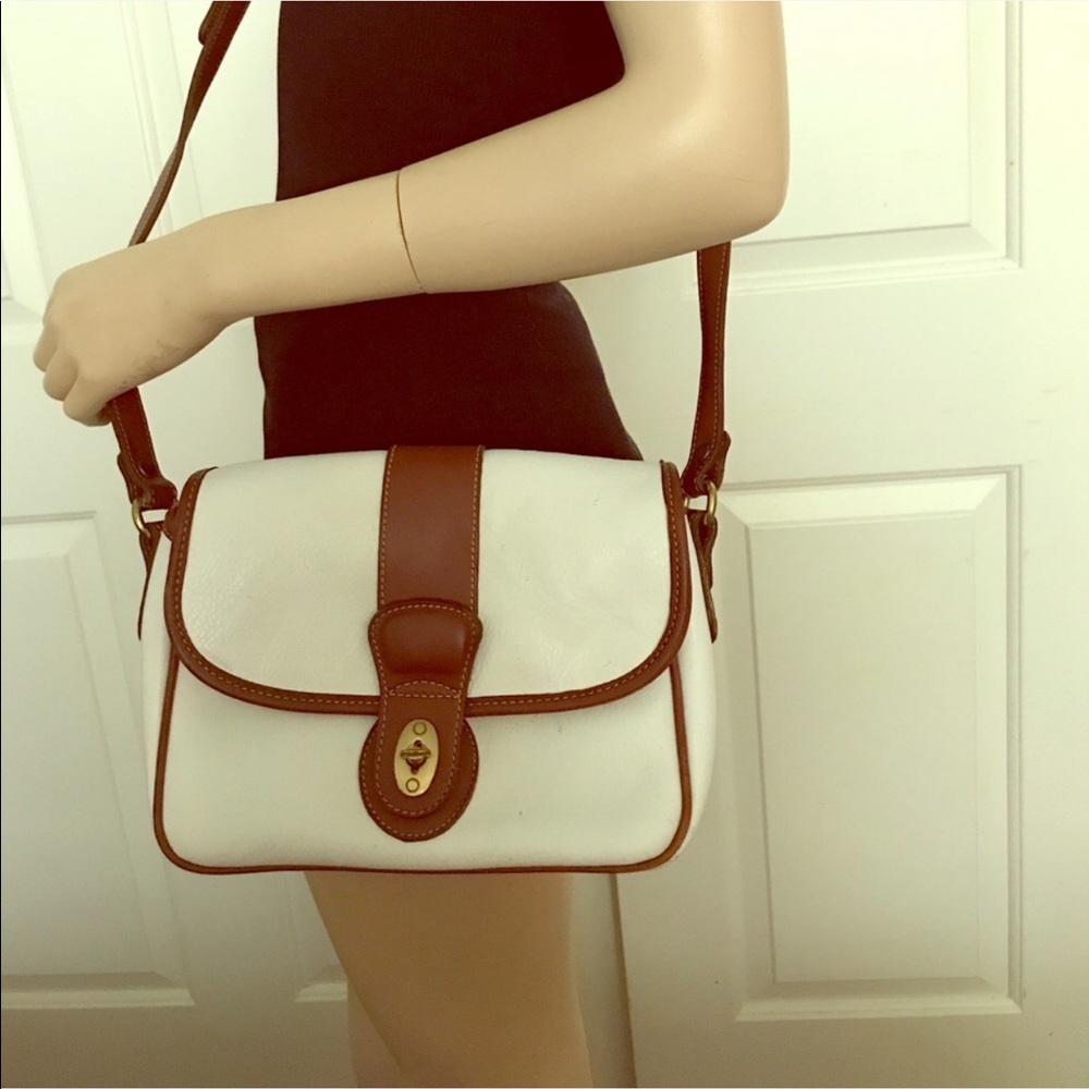 Coach Vintage Sheridan Leather Saddle Crossbody - Picture 2 of 10